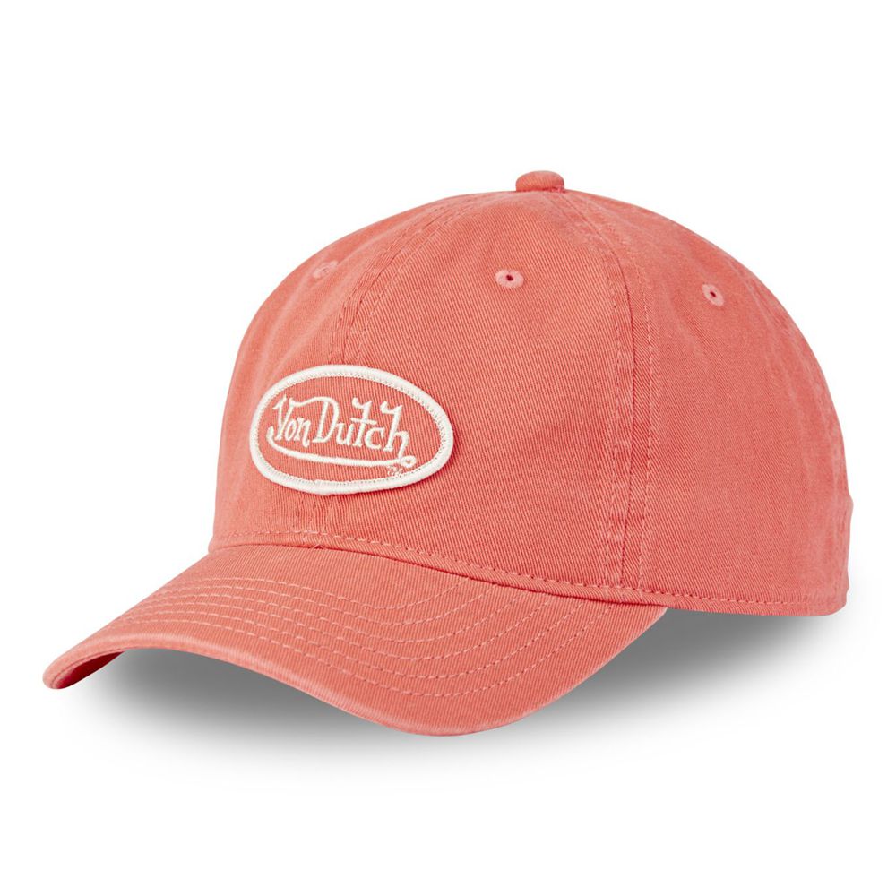 Von Dutch Dad Cotton Starback Closure Cap Rose | US-ERLVZA843