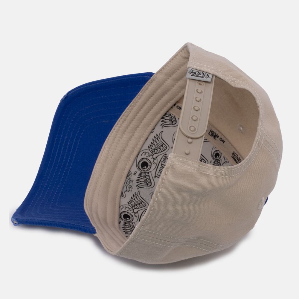 Von Dutch Db Denver Cap Cap Blue / Beige | US-PTNZSO761