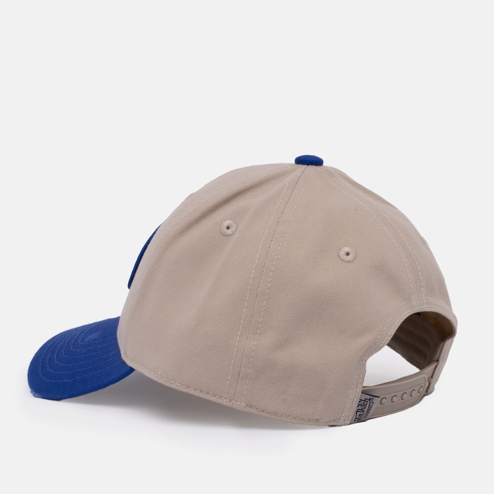 Von Dutch Db Denver Cap Cap Blue / Beige | US-PTNZSO761