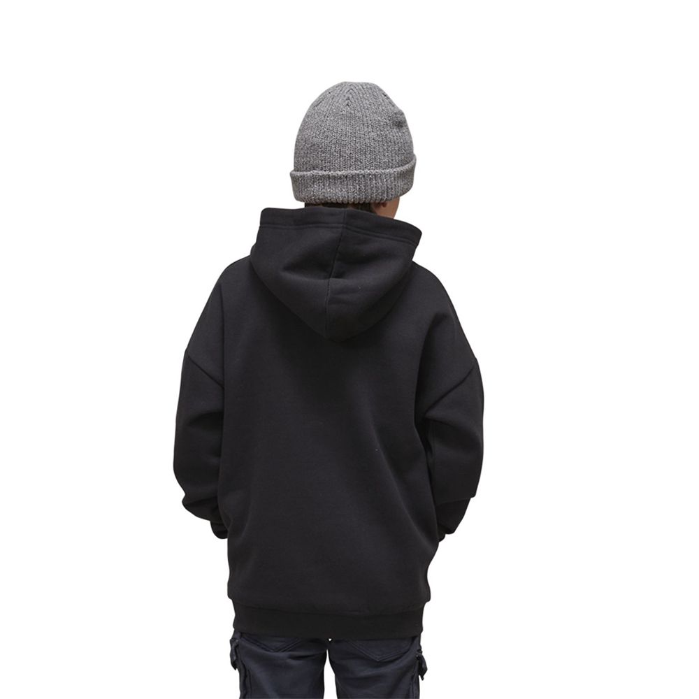 Von Dutch Kool Relax Fit Kids' Hoodie Black / Red / White | US-YRBSUM364