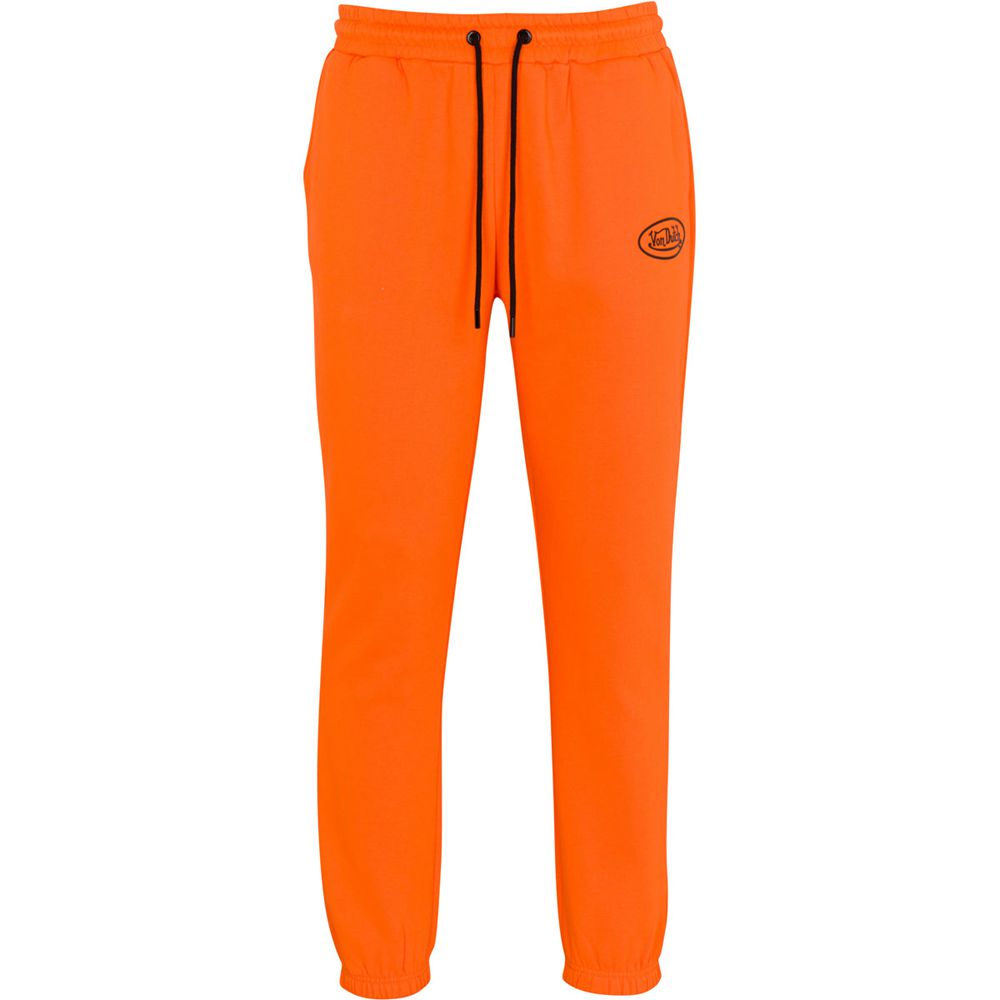 Von Dutch Logo Women Joggers Orange | US-XPACHJ968