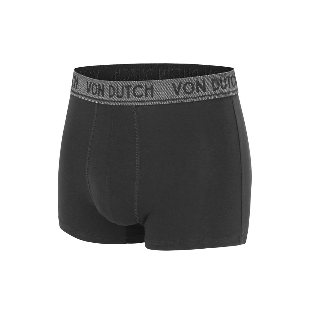 Von Dutch Pack of 5 Original Cotton Men Boxers Black | US-GAHMVX730