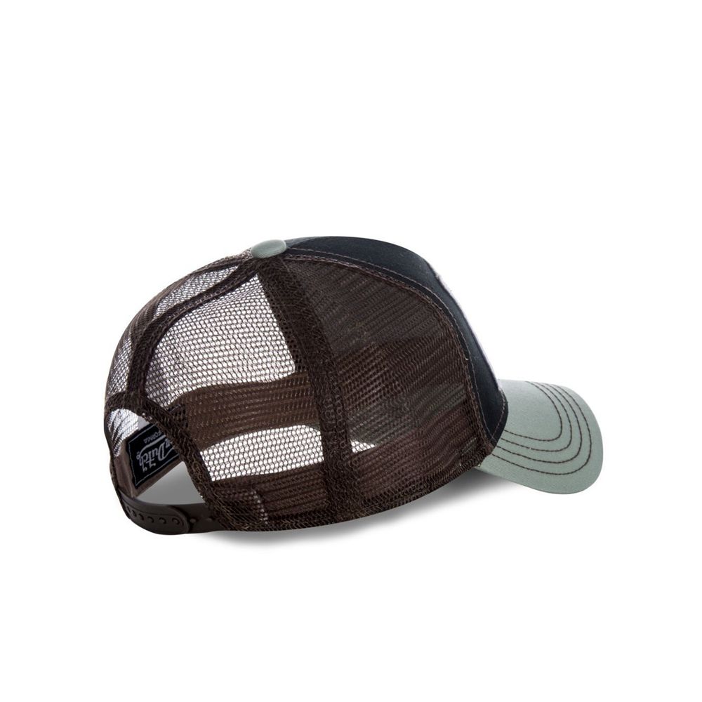 Von Dutch Square Mesh Cap Black / Red / Green | US-OLHNMA652