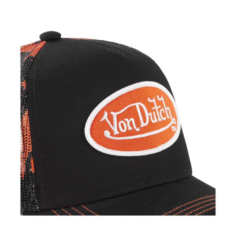 Von Dutch Trucker Abob Cap Black | US-LEYFCP609