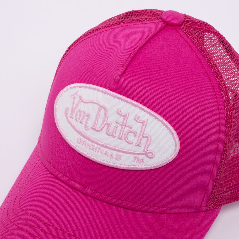 Von Dutch Trucker Boston Cap Pink | US-STLNVA249