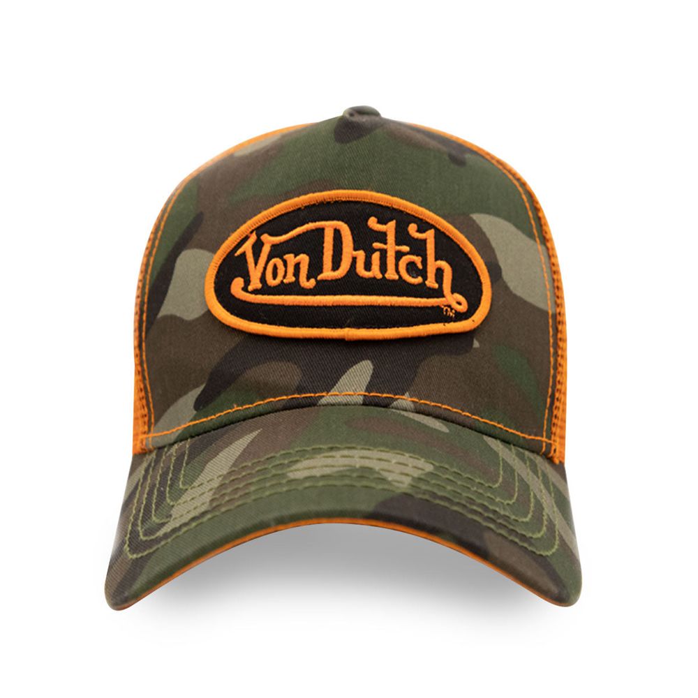 Von Dutch Trucker Camo 270 Cap Camo | US-WDQFGY309