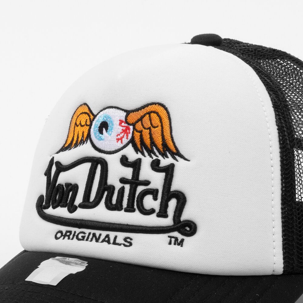 Von Dutch Trucker Cap Black / White | US-FBYEJR189