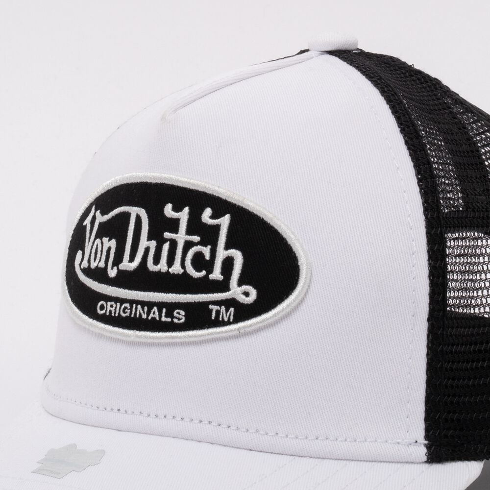 Von Dutch Trucker Cap Black / White | US-PGNZBD625