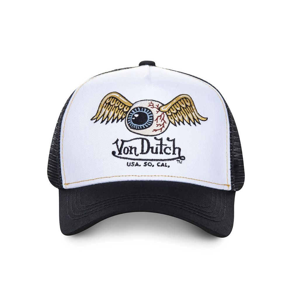 Von Dutch Trucker Cap White | US-VWRLSG640