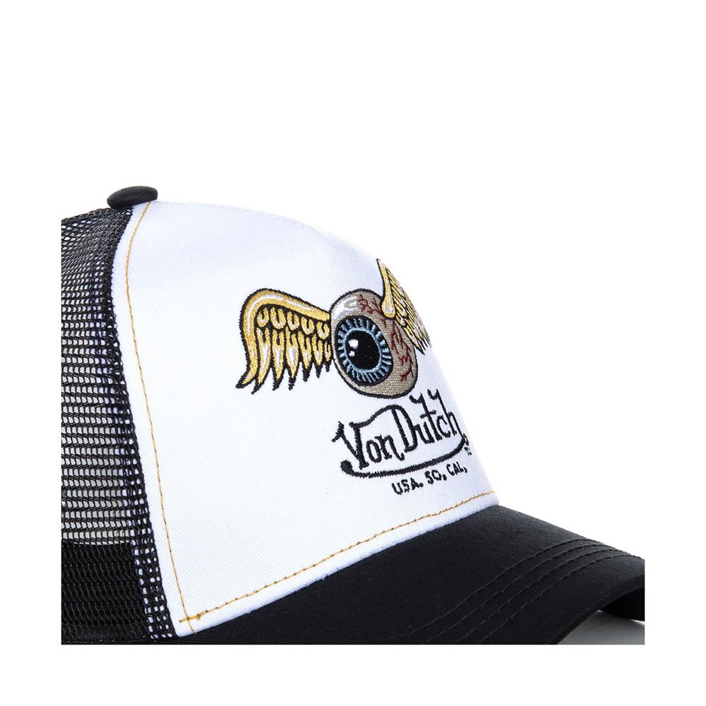 Von Dutch Trucker Cap White | US-VWRLSG640