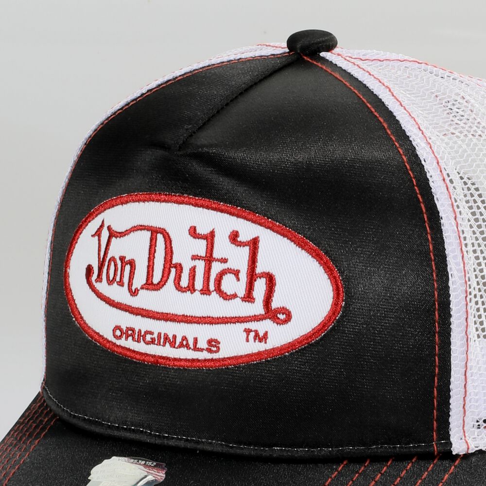 Von Dutch Trucker Cary Cap Black / White | US-BHYTXD760