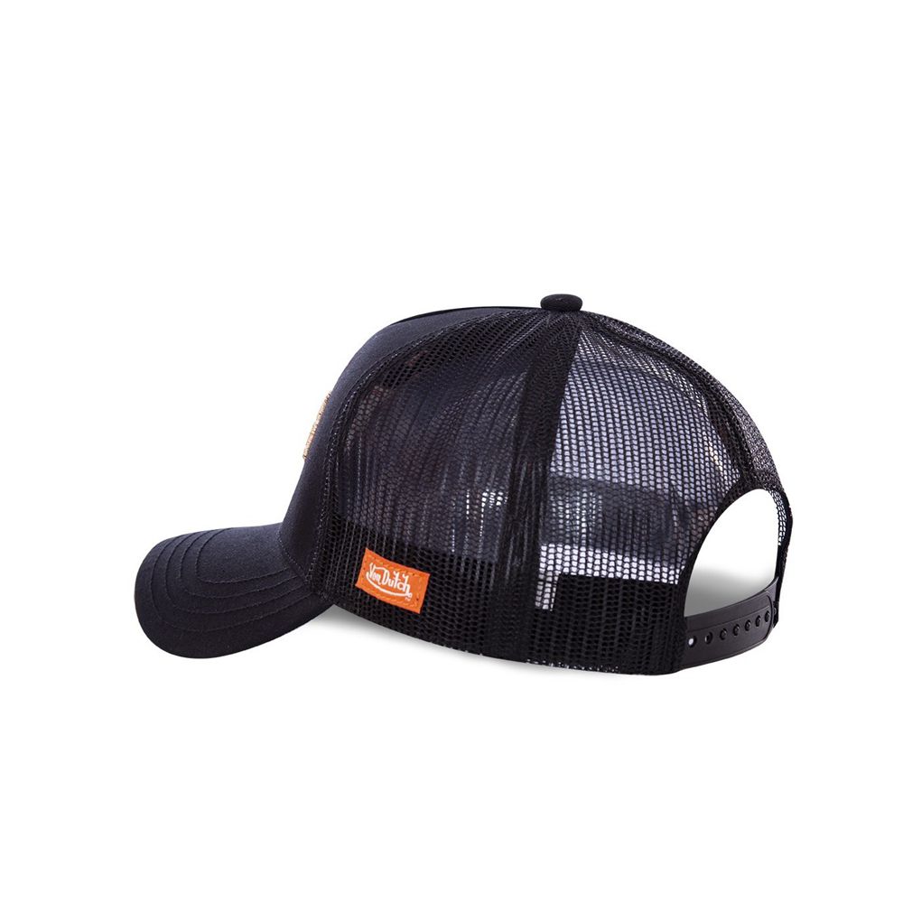 Von Dutch Trucker Eagle Kustom Classic Cap Black | US-DNWZKP821