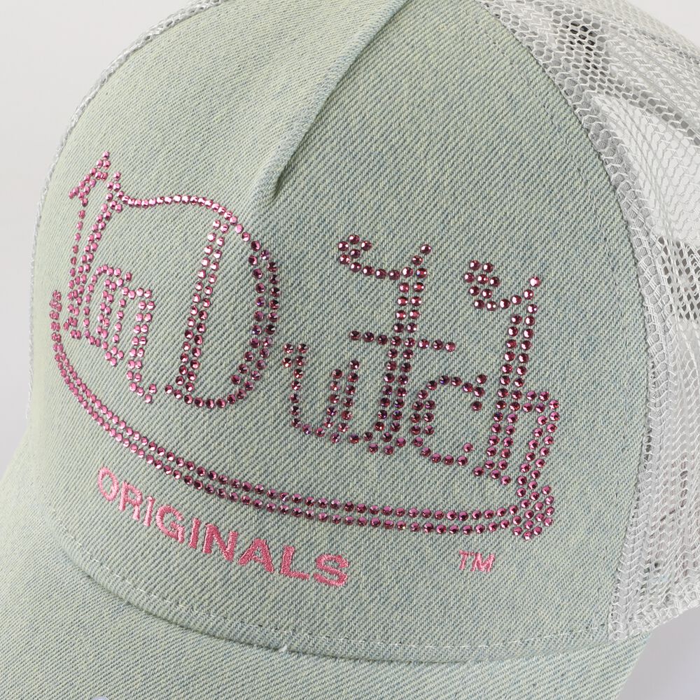 Von Dutch Trucker Fargo Cap Blue / White / Pink | US-WIOPSZ360