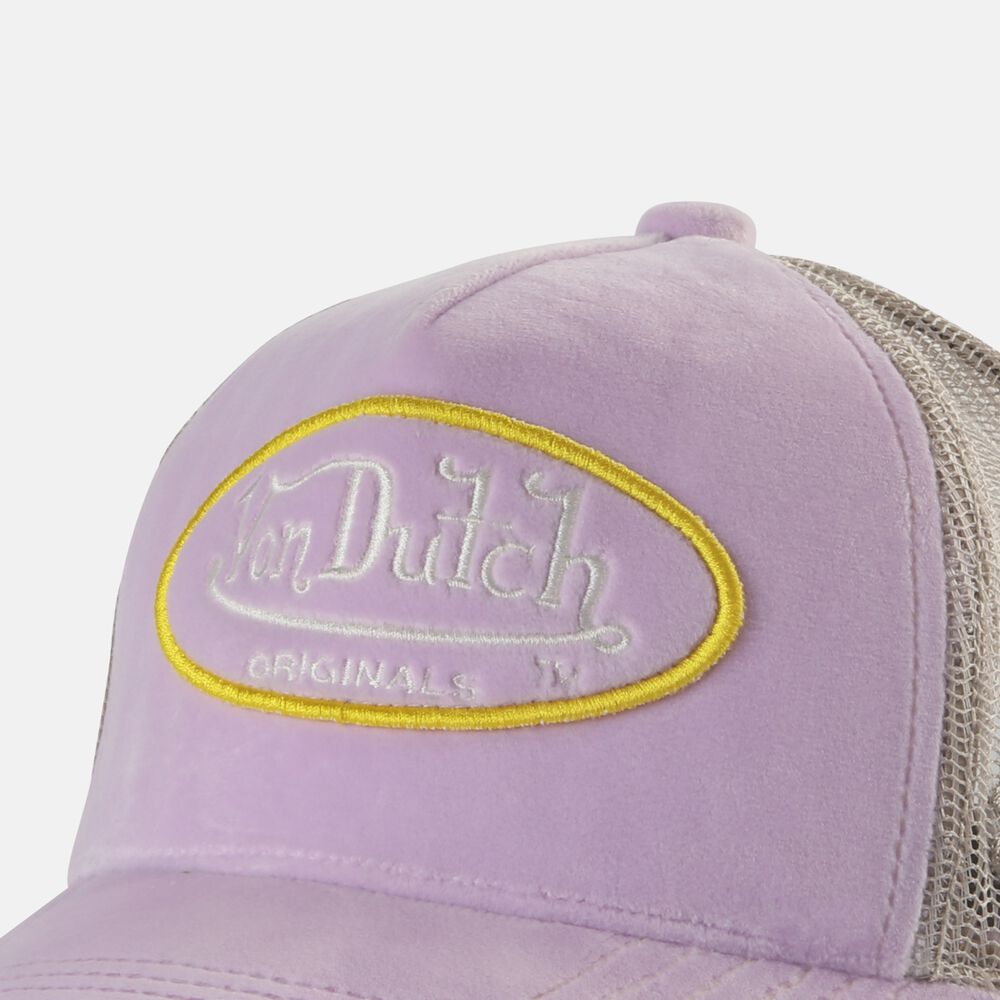 Von Dutch Trucker Kent Cap Purple / Beige | US-GSKJEV097