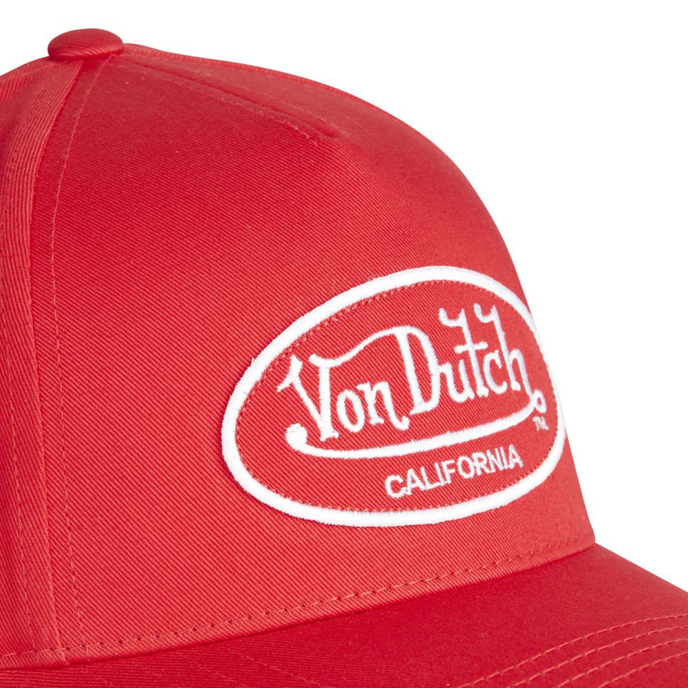 Von Dutch Trucker Lofc Cap Red | US-UHWOIP758