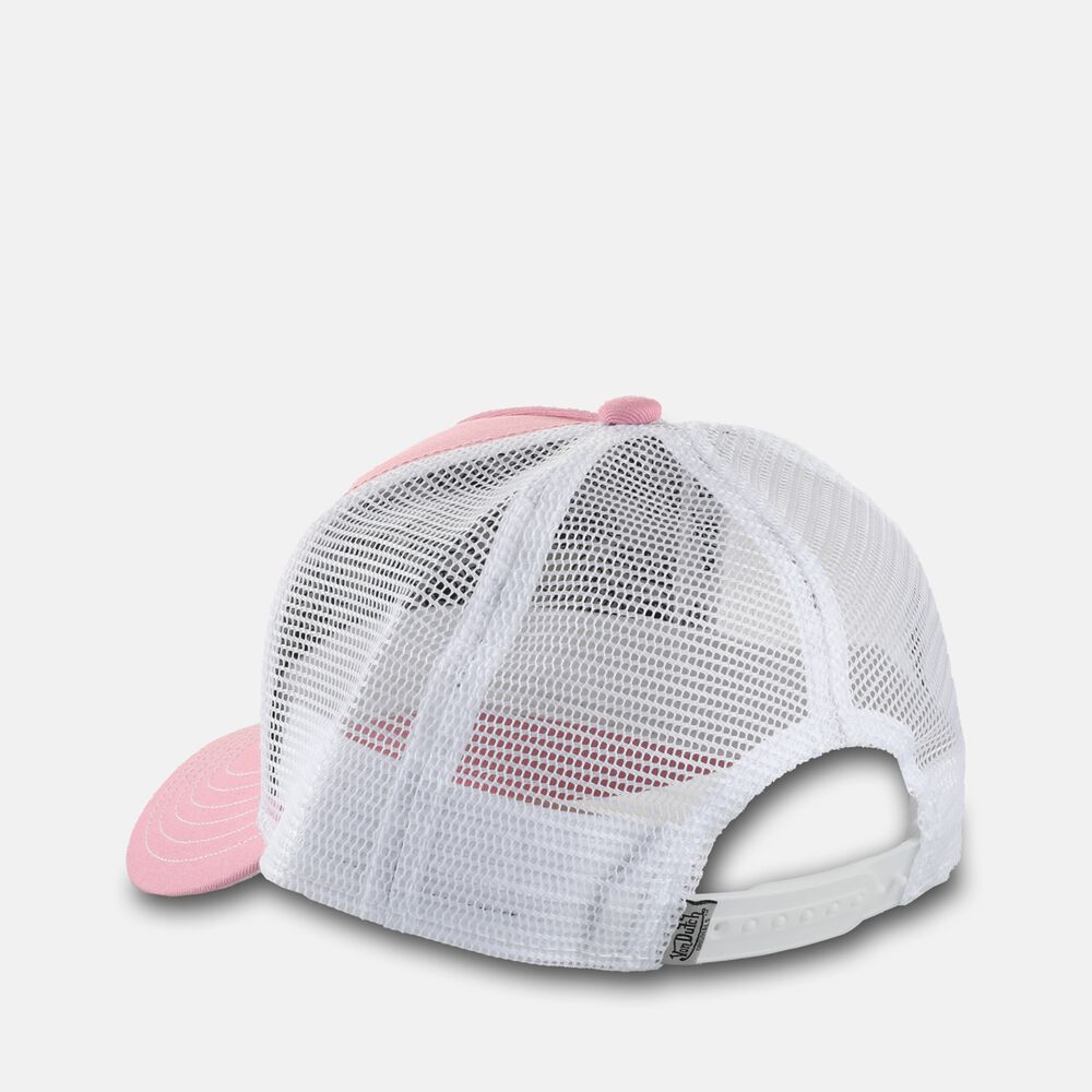 Von Dutch Trucker Madison Cap Pink / White | US-HVOMLS901