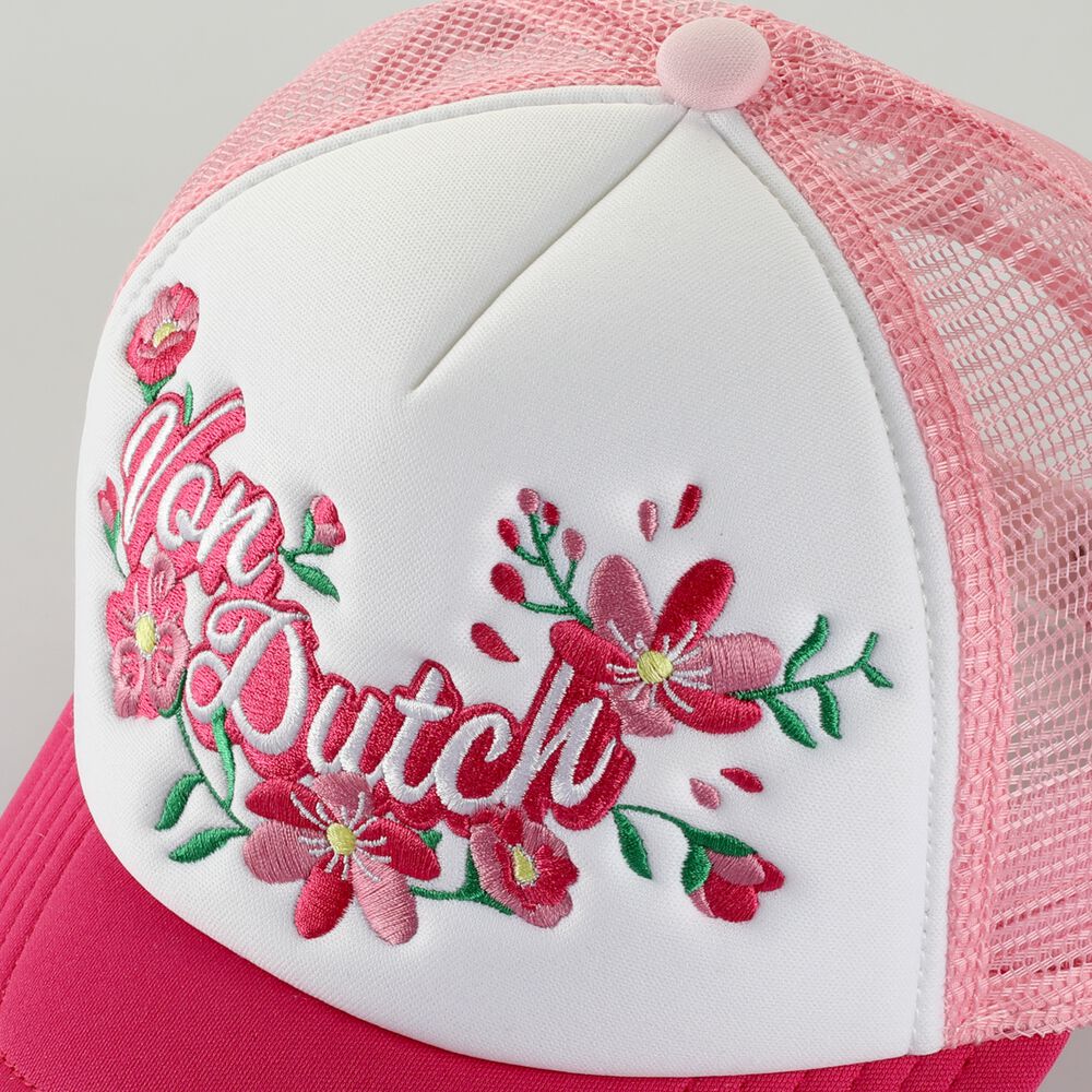 Von Dutch Trucker Mesa Cap Pink / White | US-ALFUJY651