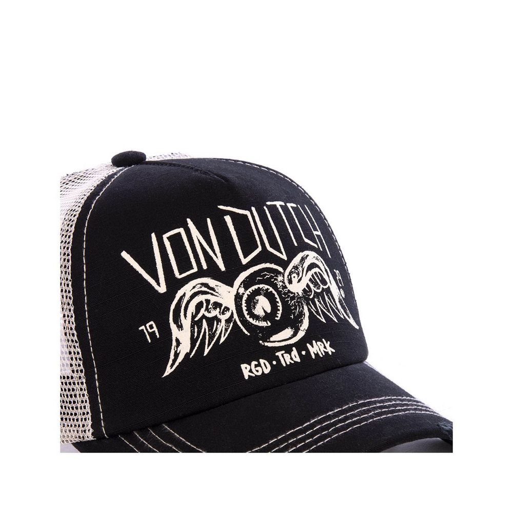 Von Dutch Trucker Mesh Cap Black | US-YBXQIV562