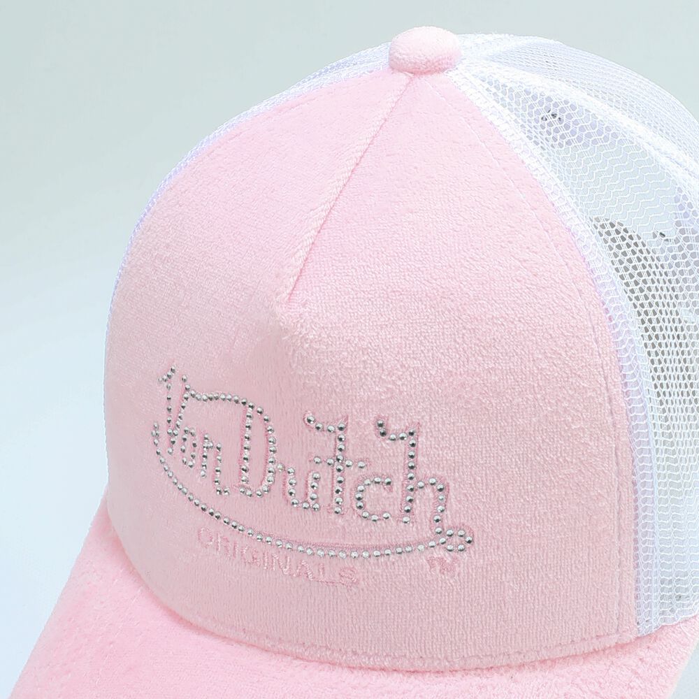 Von Dutch Trucker Miami Cap Pink / White | US-WHXUZT023