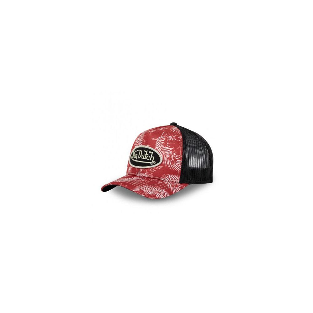 Von Dutch Trucker Snapback Closure Cap Red / Black | US-JPVWXQ386