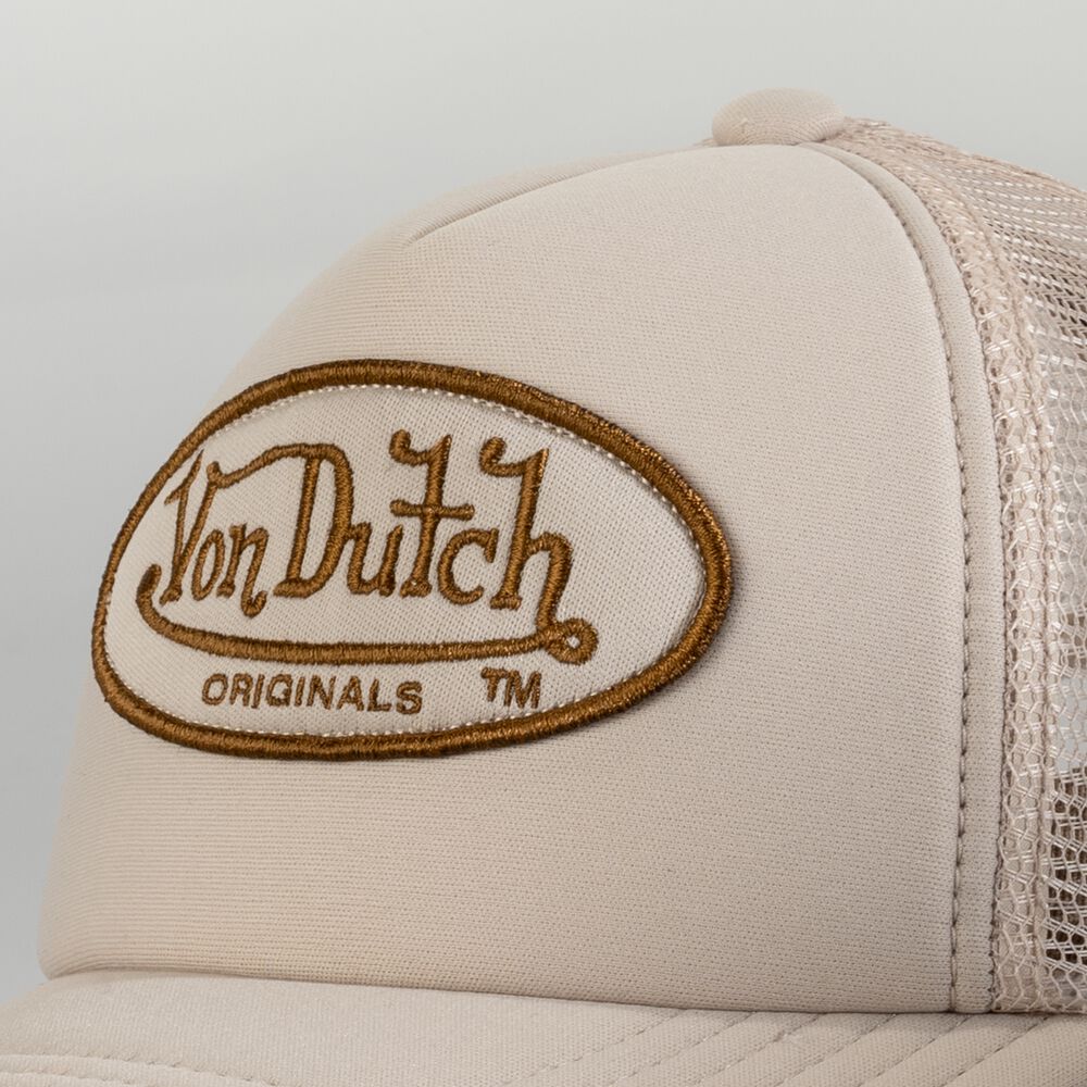 Von Dutch Trucker Tampa Cap Beige | US-MYQUBE538