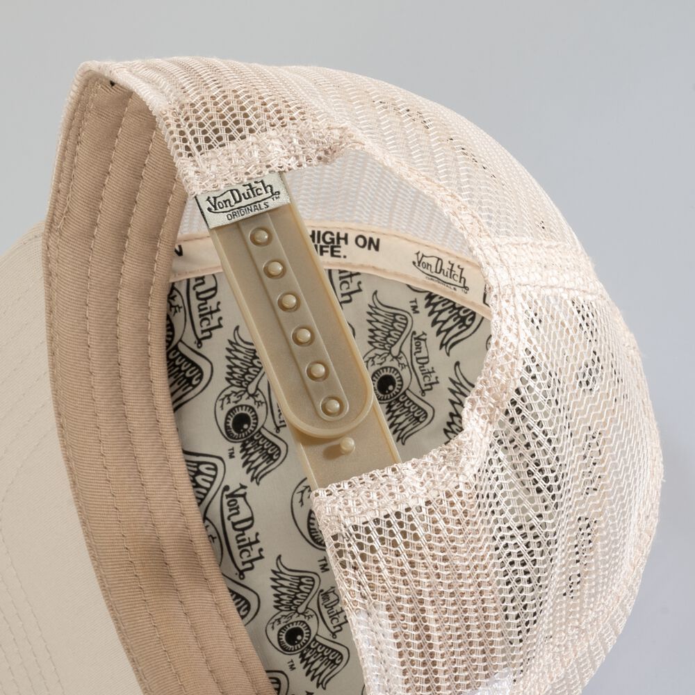 Von Dutch Trucker Tampa Cap Beige | US-MYQUBE538