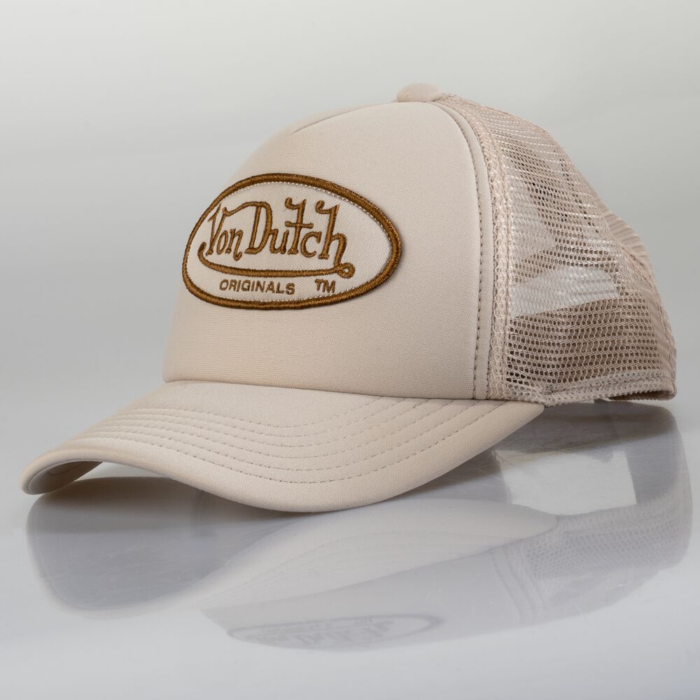 Von Dutch Trucker Tampa Cap Beige | US-MYQUBE538