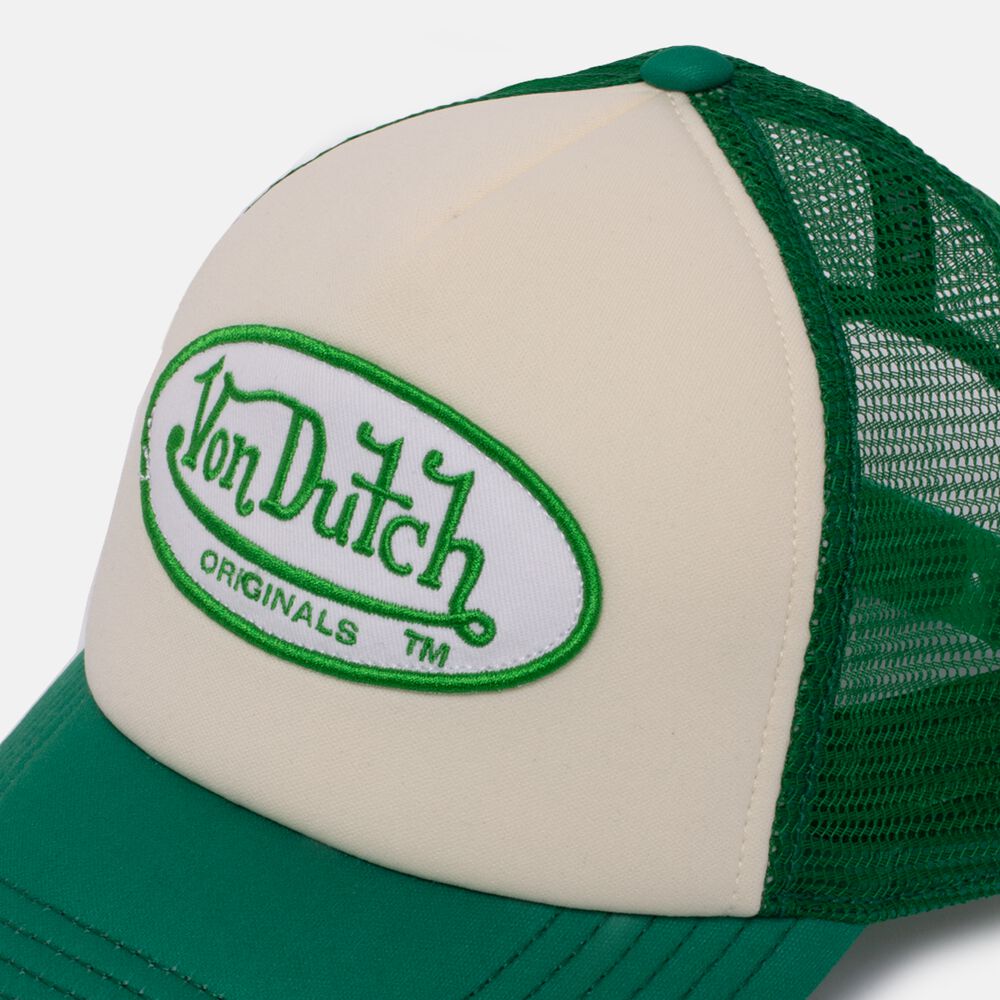 Von Dutch Trucker Tampa Cap Green / Cream | US-CKYBSU123