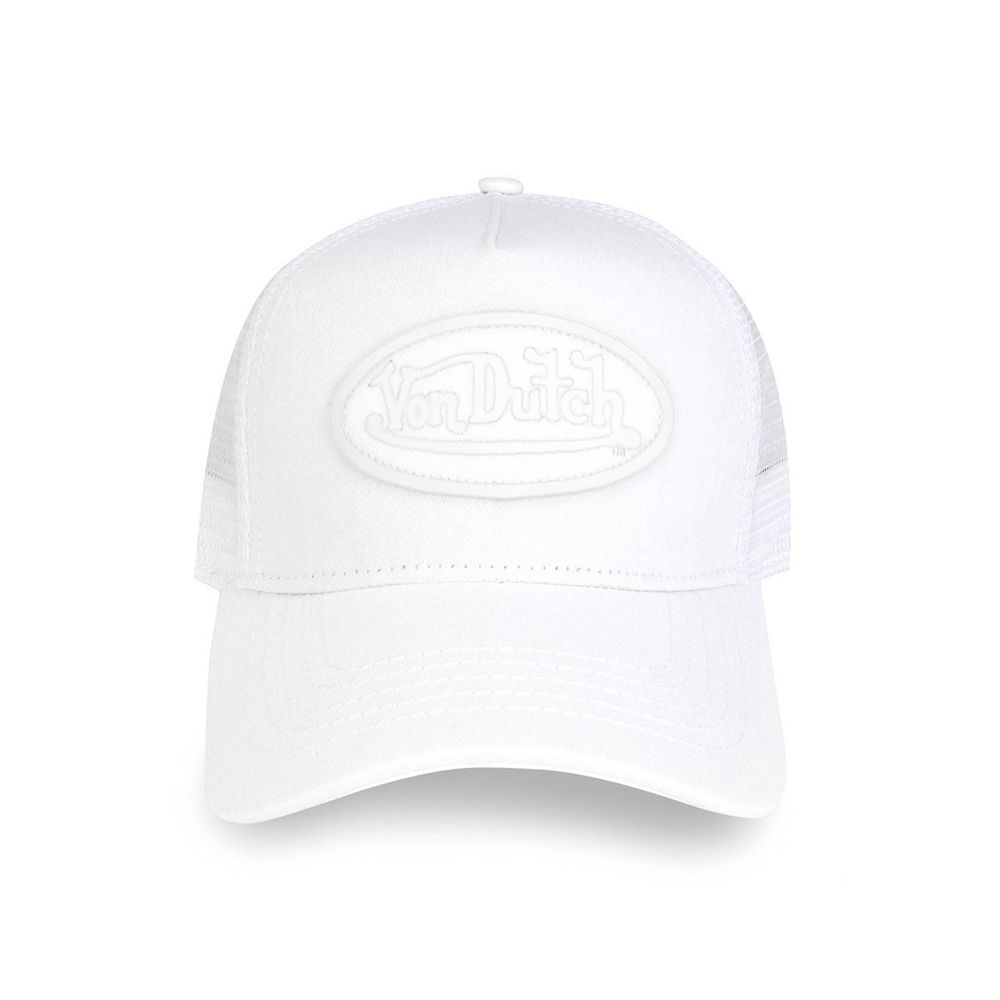 Von Dutch Trucker Triple Cap White | US-UMFERJ901