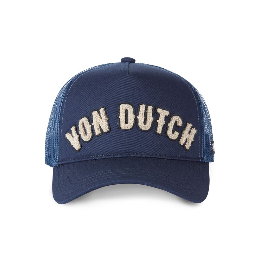 Von Dutch Trucker With Net Cap Blue | US-RLAGNM501