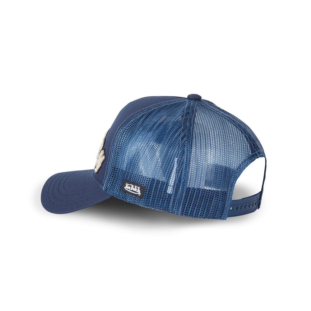 Von Dutch Trucker With Net Cap Blue | US-RLAGNM501