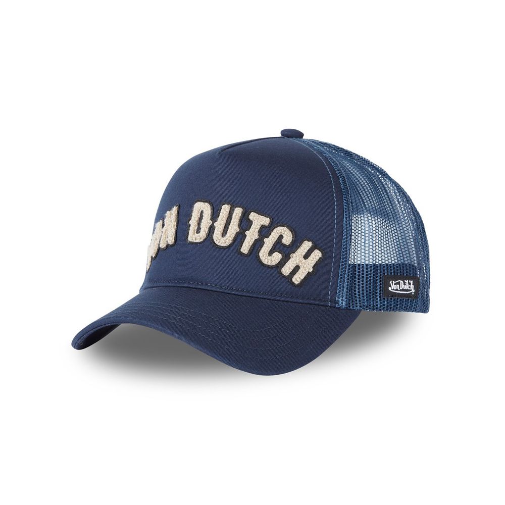 Von Dutch Trucker With Net Cap Blue | US-RLAGNM501