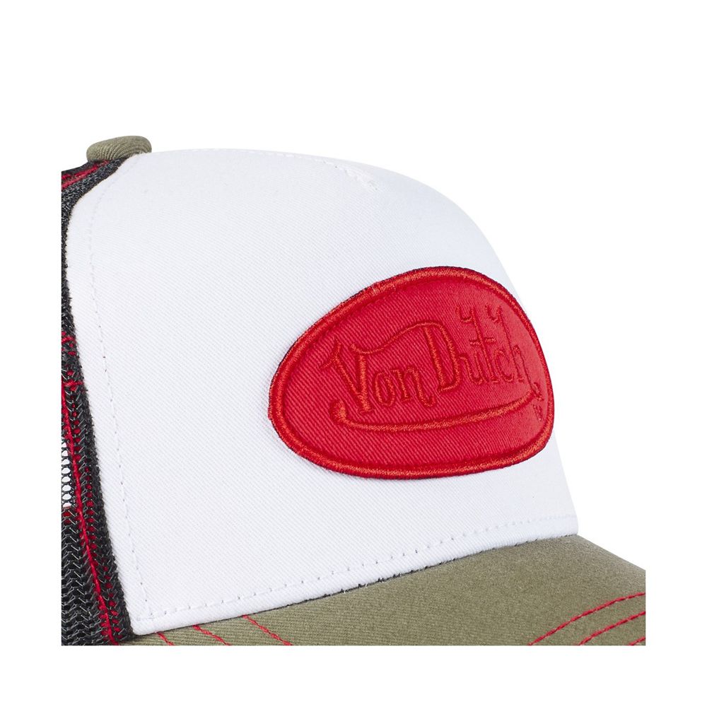 Von Dutch Trucker With Net Cap White / Grey | US-AYBZFM632