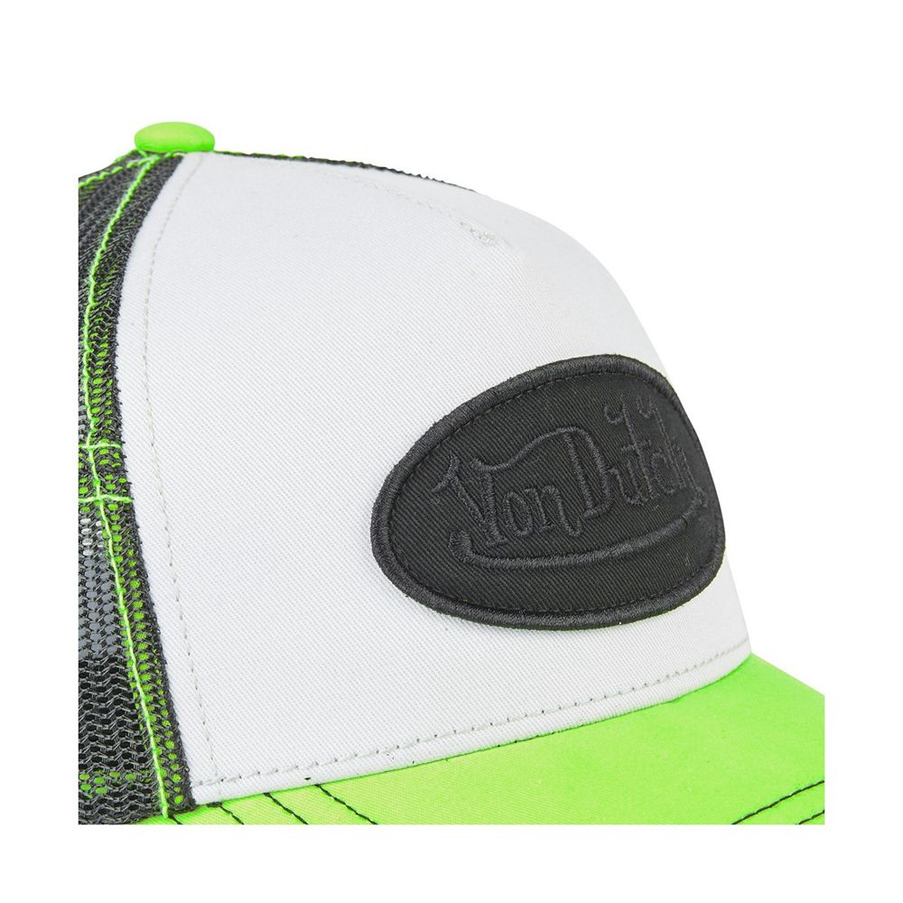 Von Dutch Trucker With Net Collar Cap Grey / Green | US-MRBTIJ542