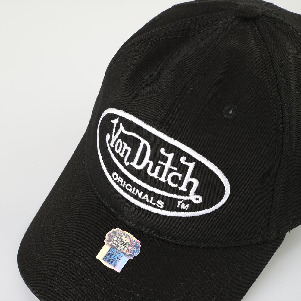 Von Dutch Unstructured Cap Black | US-CLVYER940