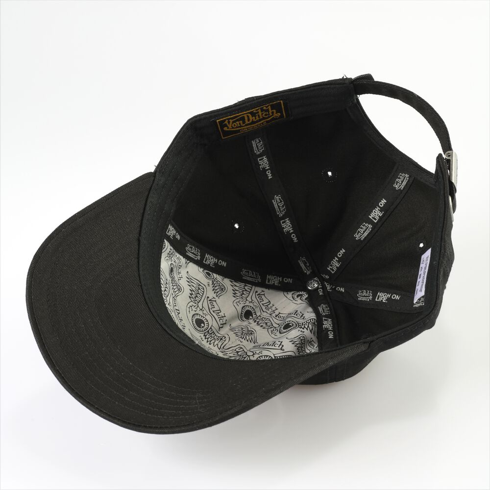 Von Dutch Unstructured Cap Black | US-CLVYER940